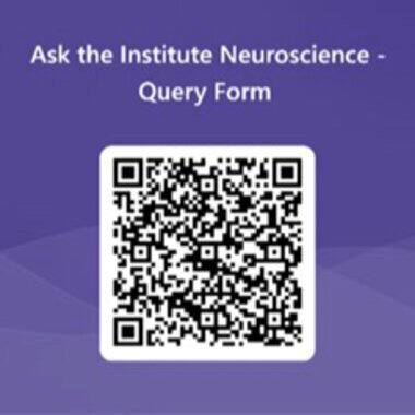 Ask the Institute Neuroscience QR code  